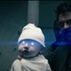 Karl Urban and a baby Supe in The Boys